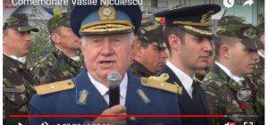 Cerul a plâns la comemorarea pilotului unirii