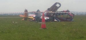 Accident aviatic la Fratauti